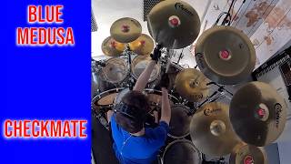 BLUE MEDUSA | CHECKMATE | DRUM COVER | BOSPHORUS CYMBALS