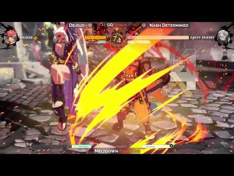 Dejojo (Baiken) Vs Nash Determined (Chipp) - GG:Strive Monthly #4 - Meltdown London x FightLab