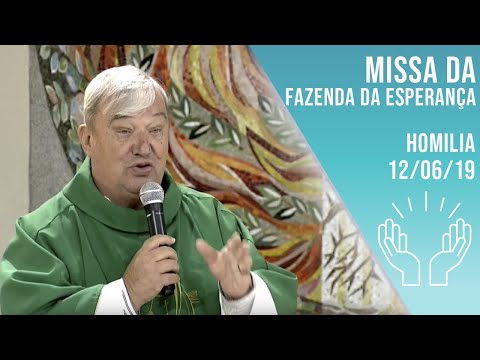 Homilia da Missa da Fazenda da Esperança - 12/06/19