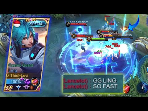 WTF INSANE SPEED?! | LING FASTHAND GAMEPLAY - Levimlbb