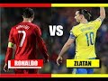 Ronaldo vs Zlatan ( Portugal vs Sweden World Cup Qualifier )