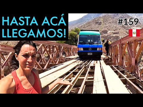 UNUSUAL: Pay to cross this broken bridge? 😱 | Cañón del Pato, Peru #159 - Chez Team