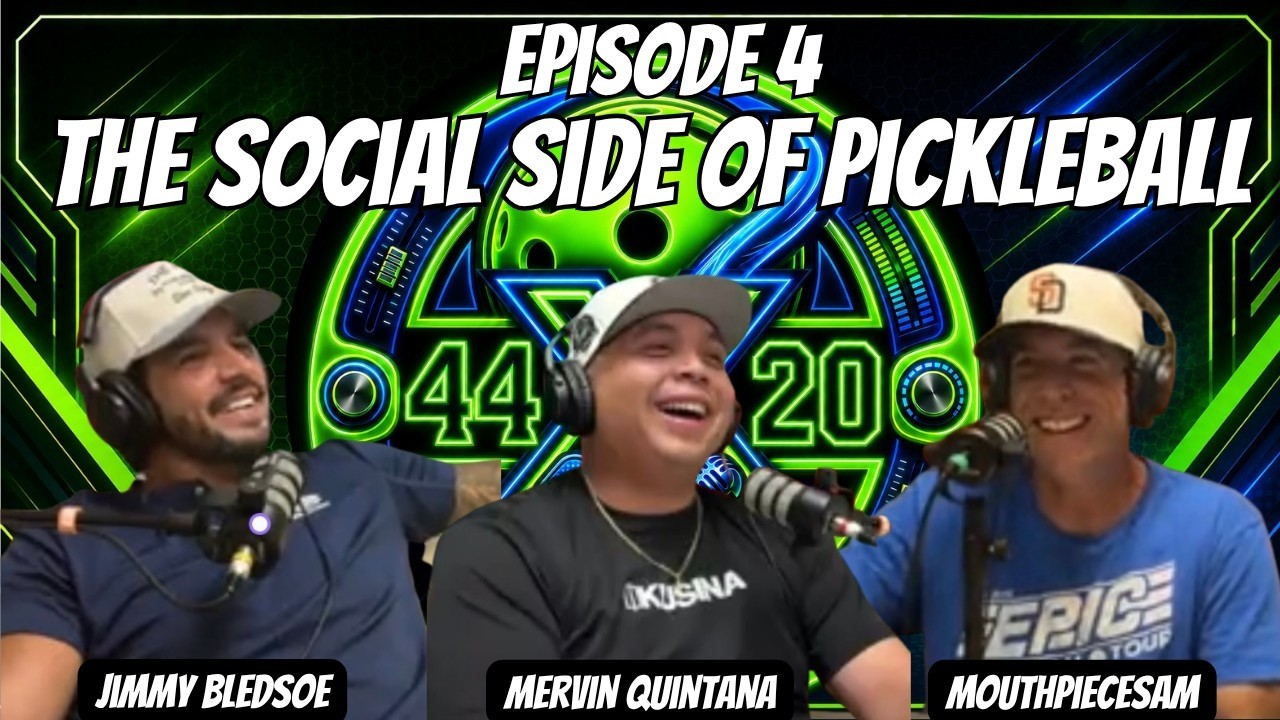 THE SOCIAL SIDE OF PICKLEBALL