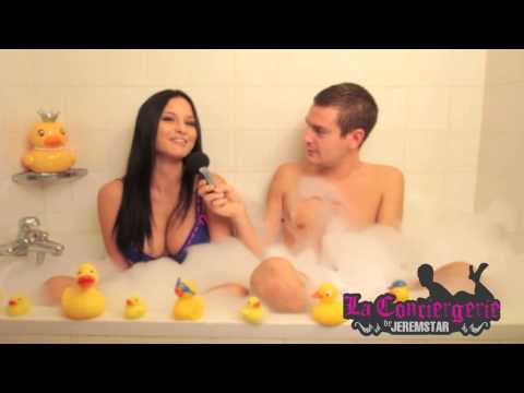 Jessyca Wilson spills the beans on her night with Benjamin (Les Anges 5) in Jeremstar's bathtub!