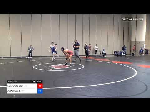 70 Kg Consolation Nolan Miller Johnston MWC Wrestling Academy Vs Antonio Petrucelli Pittsburgh Wre
