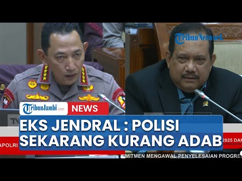 Jadi DPR, Eks Polisi Ini Kritik Habis-habisan Kapolri Sigit Saat Raker