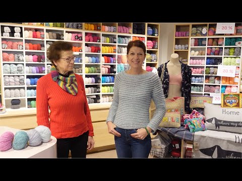 Project 123: Sweater crocheted for Eva by Resi Klein