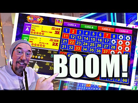 Nice Triple Up on Ultimate X KENO at Palazzo!