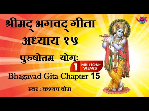 Bhagavad Gita Sanskrit Recitation | Chapter 15 - By Kashyap Vora | गीता १५ वाँँ अध्याय | vok music |