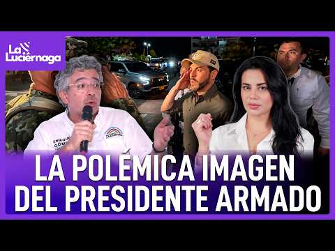 Senadores se enfrentan por la polémica imagen del presidente armado | La Luciérnaga