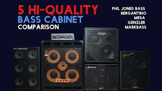 Video thumbnail for 5 Hi-Quality Bass Cabinet Comparison Markbass、Genzler、Bergantino、Phil Jones Bass、Mesa、 by DogoHouse Instrument Gear