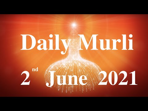 Daily Murli English 2 June 2021|daily english murli|murli in english|english murli today|Murli