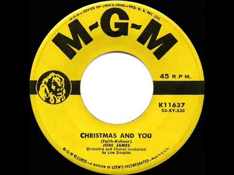 1953 Joni James - Christmas And You