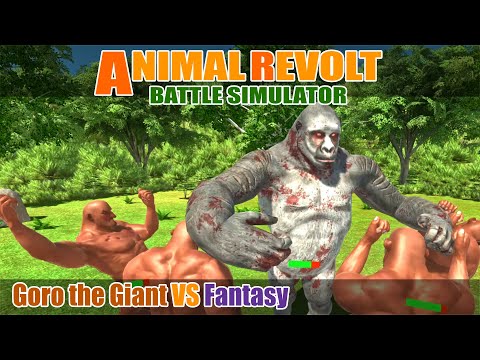 Goro the Giant vs Fantasy - Animal Revolt Battle Simulator