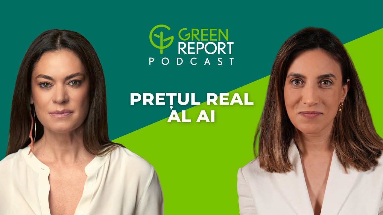 Tu folosești AI-ul sau el te folosește pe tine? | Green Report Podcast | Invitat: Andreea Bulisache