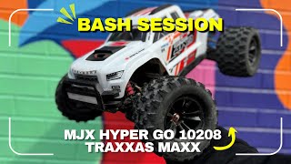 MJX Hyper Go 10208 V2 Traxxas Maxx Back Alley Bash