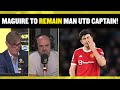 Danny Murphy & Simon Jordan clash over news Ten Hag will KEEP Harry Maguire as Man United captain 🔥