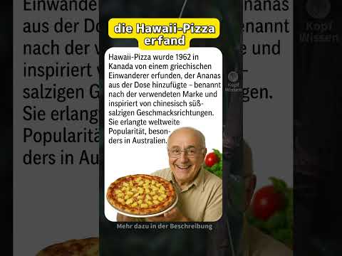 Pizza Paradox: Wie ein Grieche in Kanada die Hawai