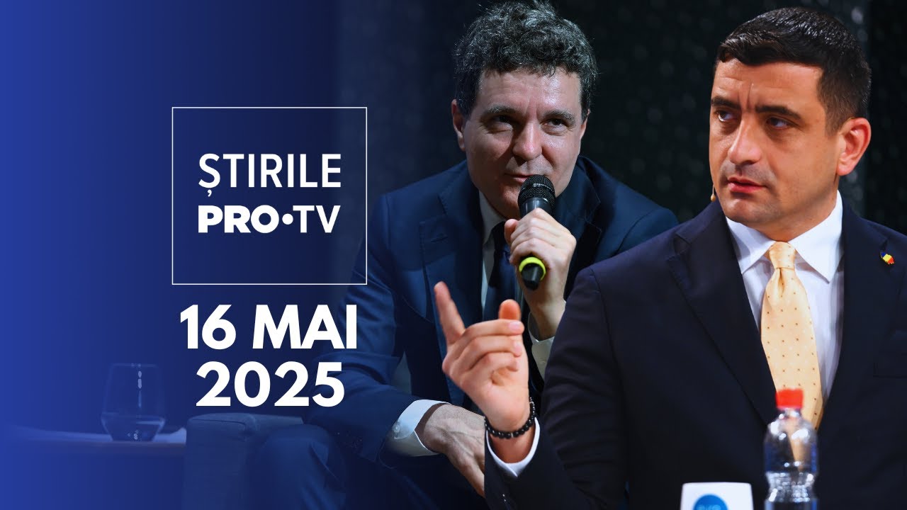 Știrile PRO TV - 15 Mai 2025 | Sondaj înainte de alegeri