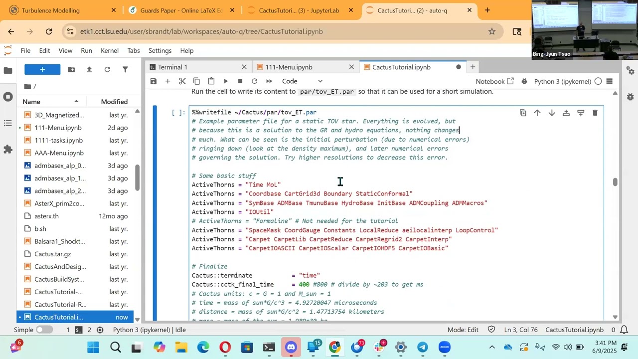 Hands-On with the Einstein Toolkit