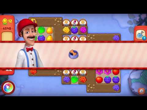 Gardenscapes Hard Level 6540 with Bonus Boosters