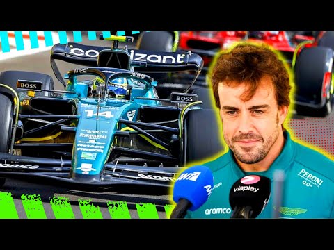 Alonso dice che la Ferrari è stata fortunata a Baku