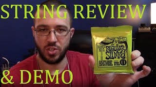 Video thumbnail for Ernie Ball Regular Slinky String Review & Demo by Jake Pool Music