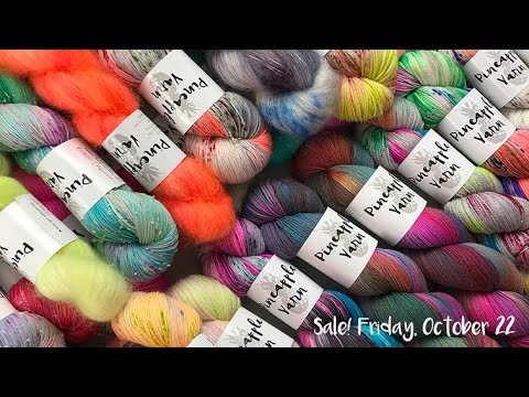 Shop Update + Sale! Friday, October 22 🍍 pineappleyarn.com