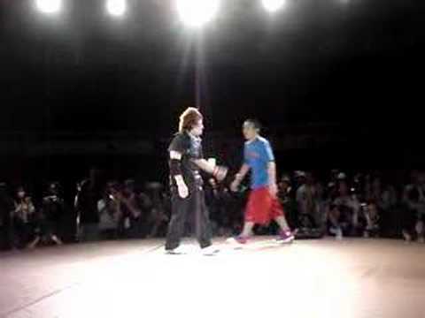 BC One cypher Taisuke vs Kimutaku