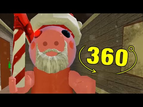 ROBLOX SANTA PIGGY JUMPSCARE 360