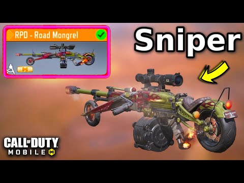 I Made FREE LEGENDARY RPD into a SNIPER 🤯 (COD MOBILE)