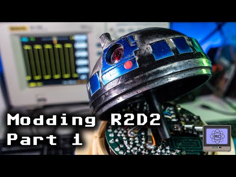 Modding old Kenner Star Wars R2D2 part 1