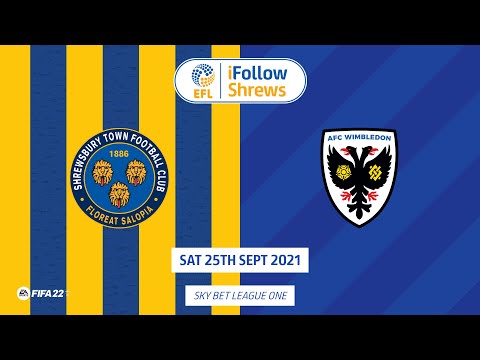 Shrewsbury Town 2-1 AFC Wimbledon | Highlights 21/22