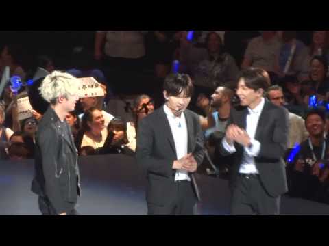 M! Countdown in KCON LA 2015 - Super Junior - Introduction Ment [08/01/2015]