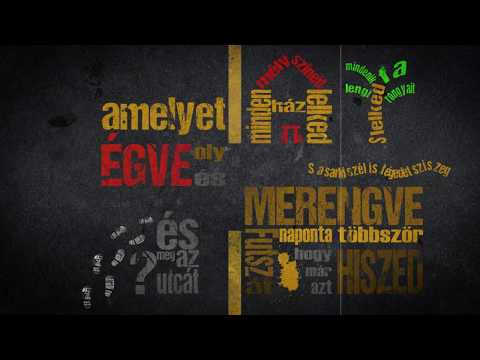 Babits Mihály: Csak posta voltál (Szövegvideó)