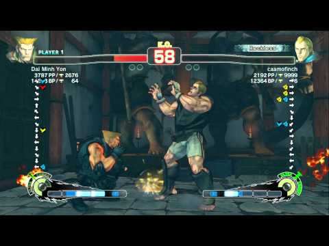 Dieminion (Guile) VS caamofinch (Abel) Super Street Fighter IV Arcade Edition 2012 720p HD