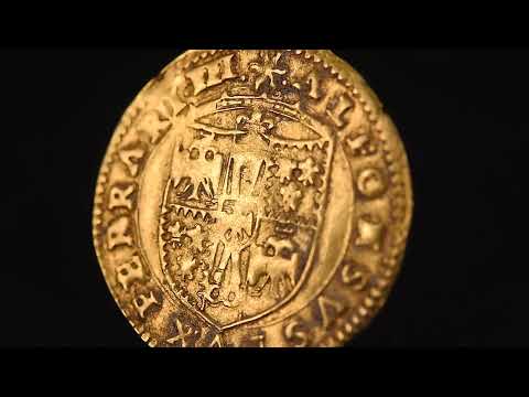 Coin, ITALIAN STATES, Alphonse d'Este, Scudo d'Oro, 1505-1534, Ferrara