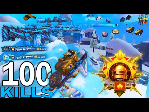 100 KILLS Wow!😈 NEW MODE BEST AGGRESSIVE RUSH GAMEPLAY 🔥 PUBG MOBILE - BGMI