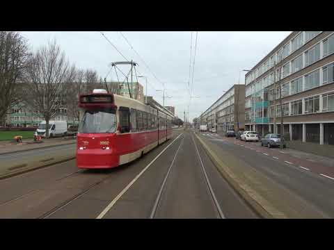 HTM tramlijn 6 Den Haag Leyenburg - Leidschendam Noord | GTL8 3130 | 2021