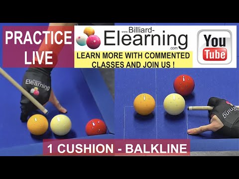 #004 Billiard E-Learning - Xavier Gretillat Practice