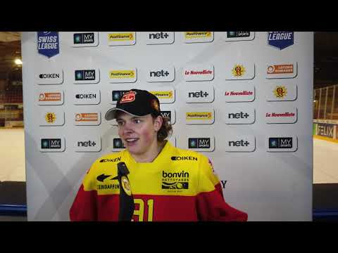 24.02.2021 HC Sierre – GCK Lions 7-2 Yonas Berthoud