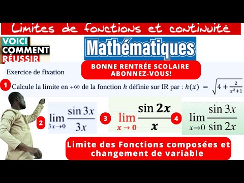 Limit and continuity#Limit of composite functions#limit Change of variable #