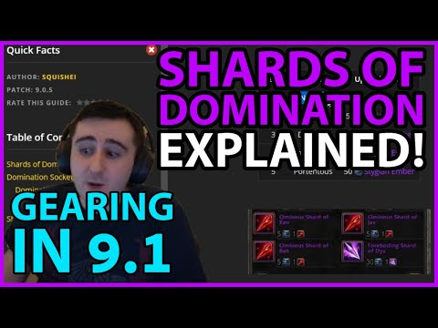 Shards of Domination EXPLAINED! Gearing in 9.1 Analyzed