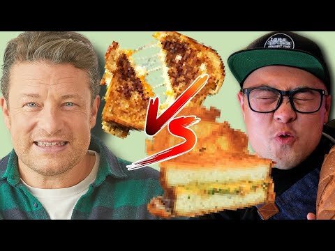 I made JAMIE OLIVER'S Grilled Cheese and didn't expect THIS... Pro Chef Reacts