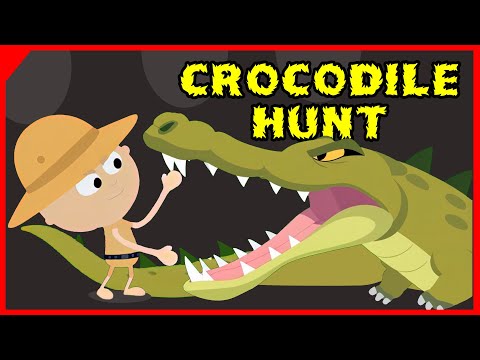 We're going on a CROCODILE HUNT | Spooky cartoon for kids!