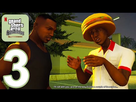 GTA: San Andreas Definitive Edition Mobile - Gameplay Walkthrough Part 3 - Los Santos (iOS, Android)