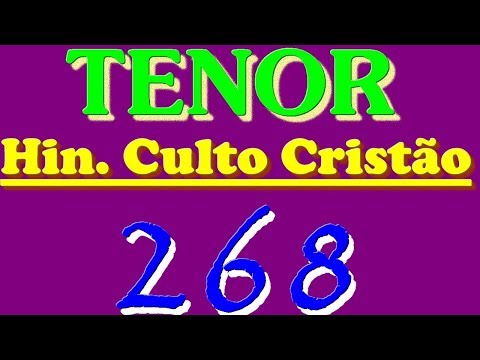 268-  O  SENHOR  TE  ABENÇOE  E  TE  GUARDE  -  TENOR