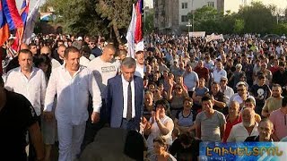 Ջերմ ընդունելություն Արմավիրի մարզում. Գ.Ծառուկյանն ամփոփել է քարոզարշավը