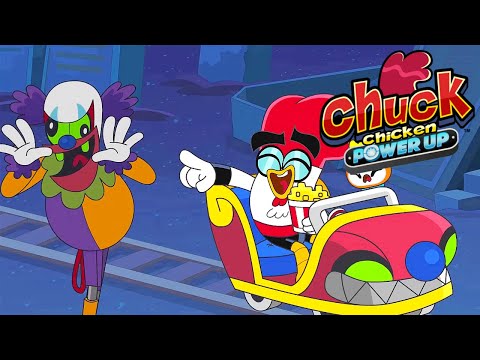 Chuck Chicken Power Up 🐔 Special Edition ⚡ Best cartoons ✨ Episodes collection ❤️ Superhero cartoons