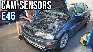 BMW E46 CAMSHAFT SENSORS P0340 P0344 | M54 REPLACEMENT